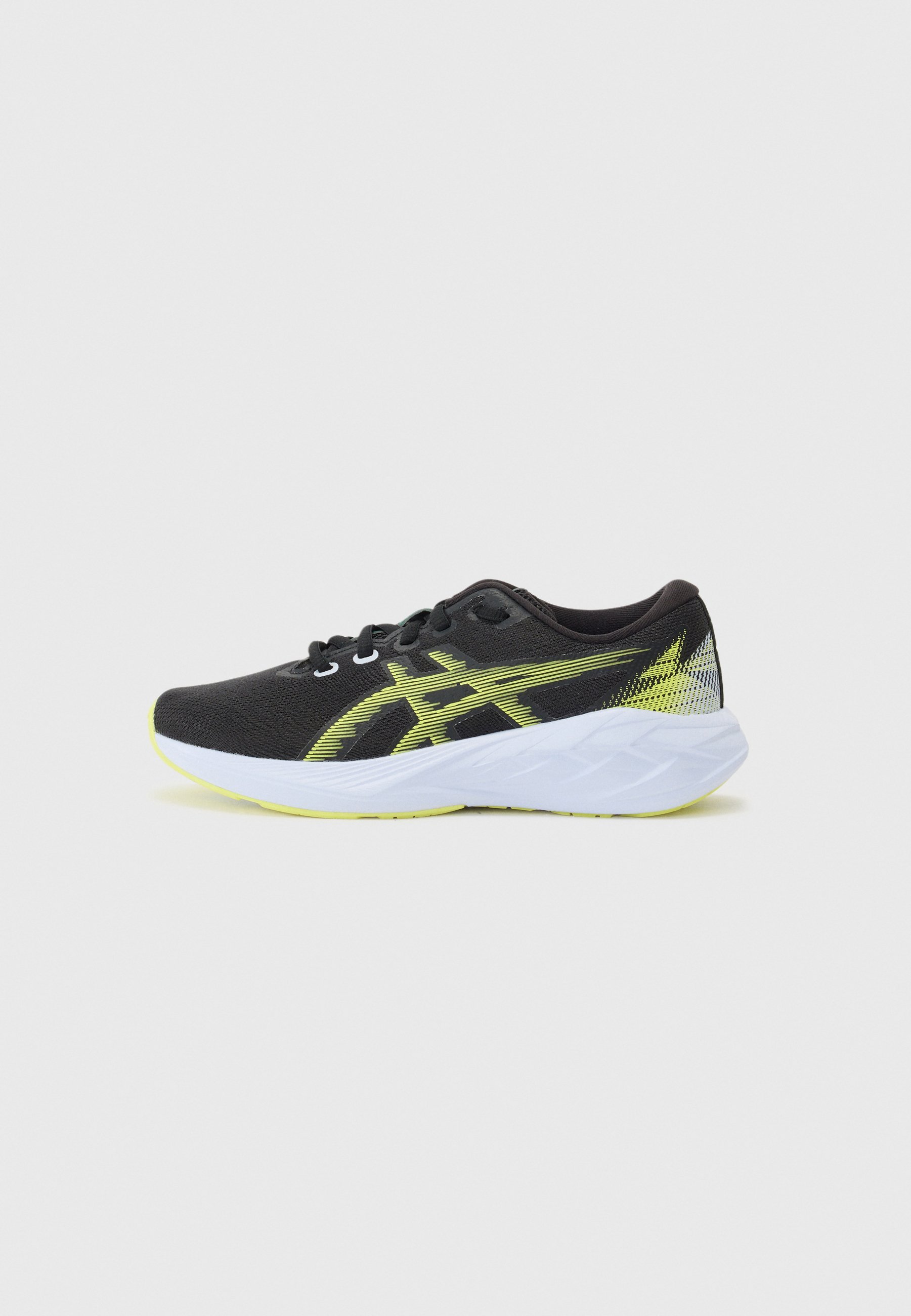 ASICS NOVABLAST 5 UNISEX - Hardloopschoenen voor op de weg - zwart/citroen