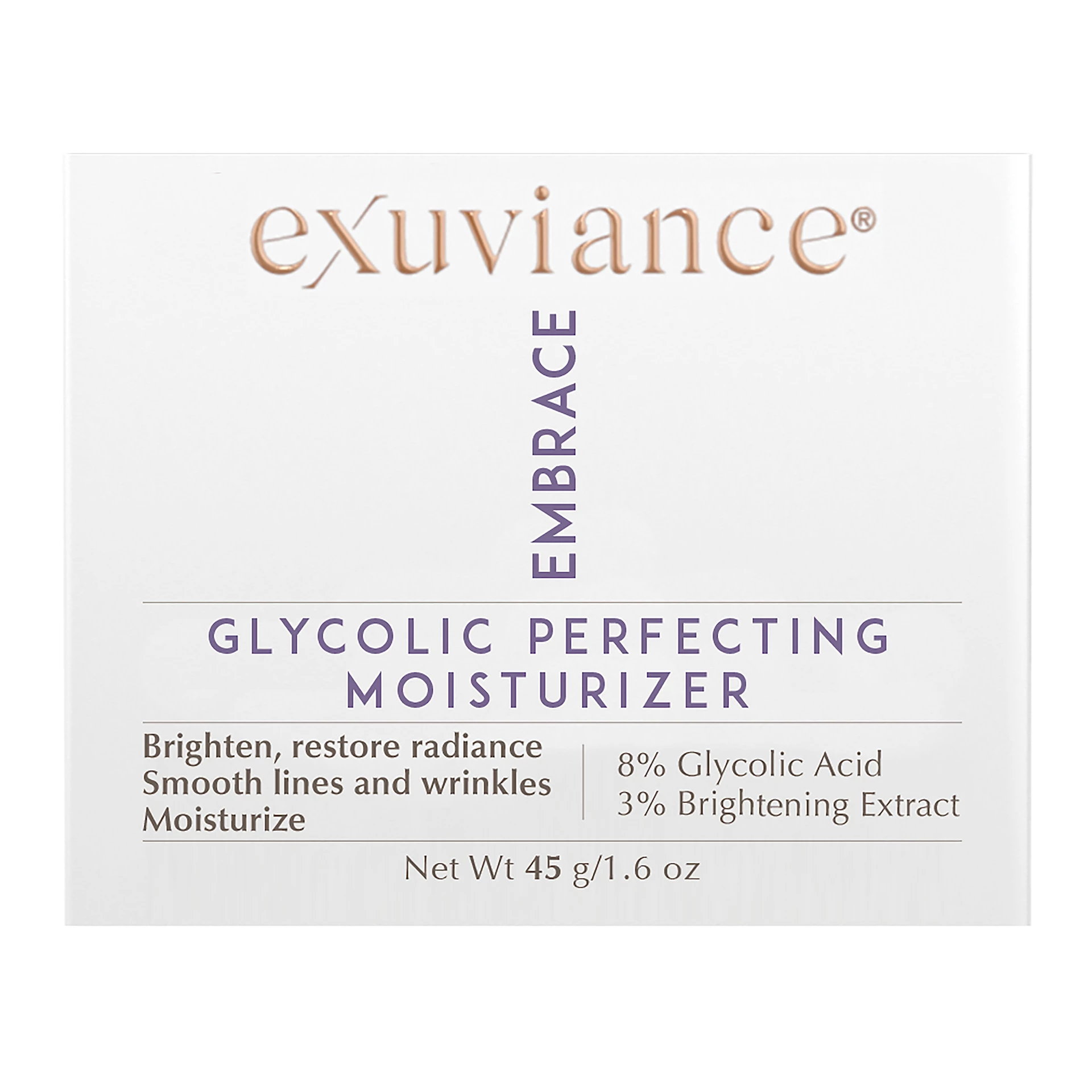 Cremă hidratantă perfecționantă cu aromă glicolică 50 ml - Exuviance