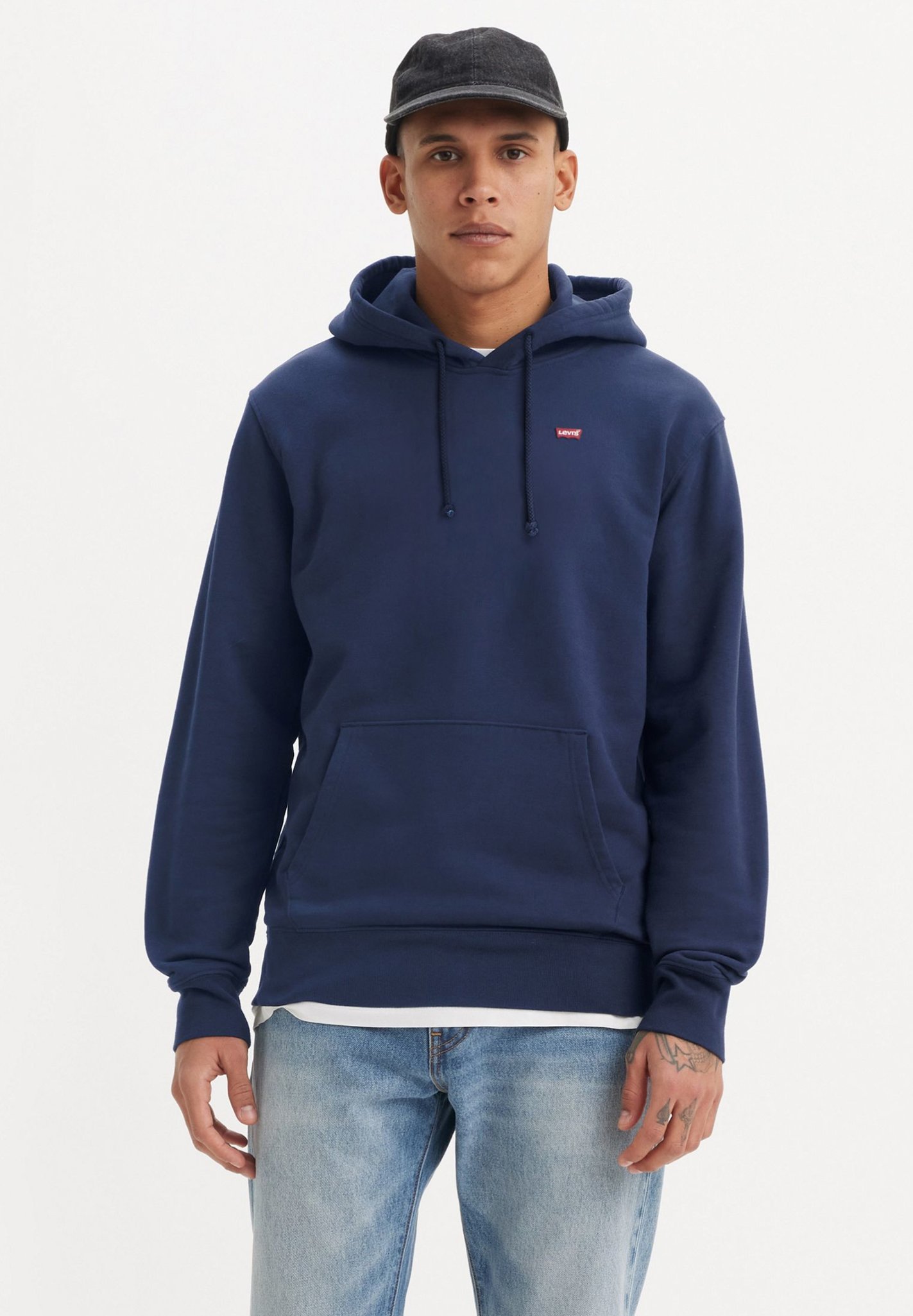 Levi's® ORIGINAL HOUSEMARK HOODIE - Hanorac - dress blues