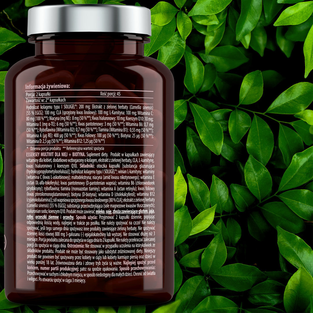 Essensey Multivitaminico per Lei + Biotina