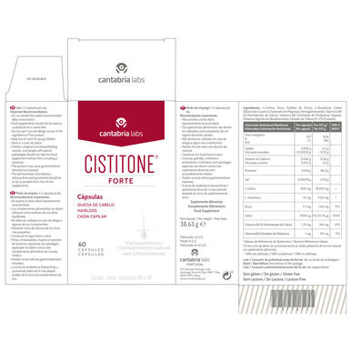 Cistitone kapsule za nego las Cistitone Forte 3 x 60 kapsul 3 x 60 kapsul