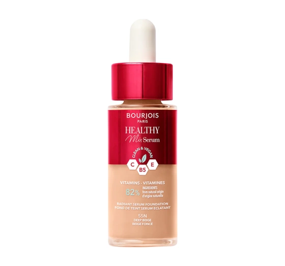 Bourjois Healthy Mix Clean podkład-serum do twarzy 55 N Deep Beige 30 ml