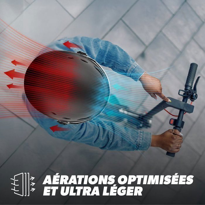 Casque de Protection - T'NB - Visor - Taille L - Visière Anti-rayures - Ventilation Optimale
