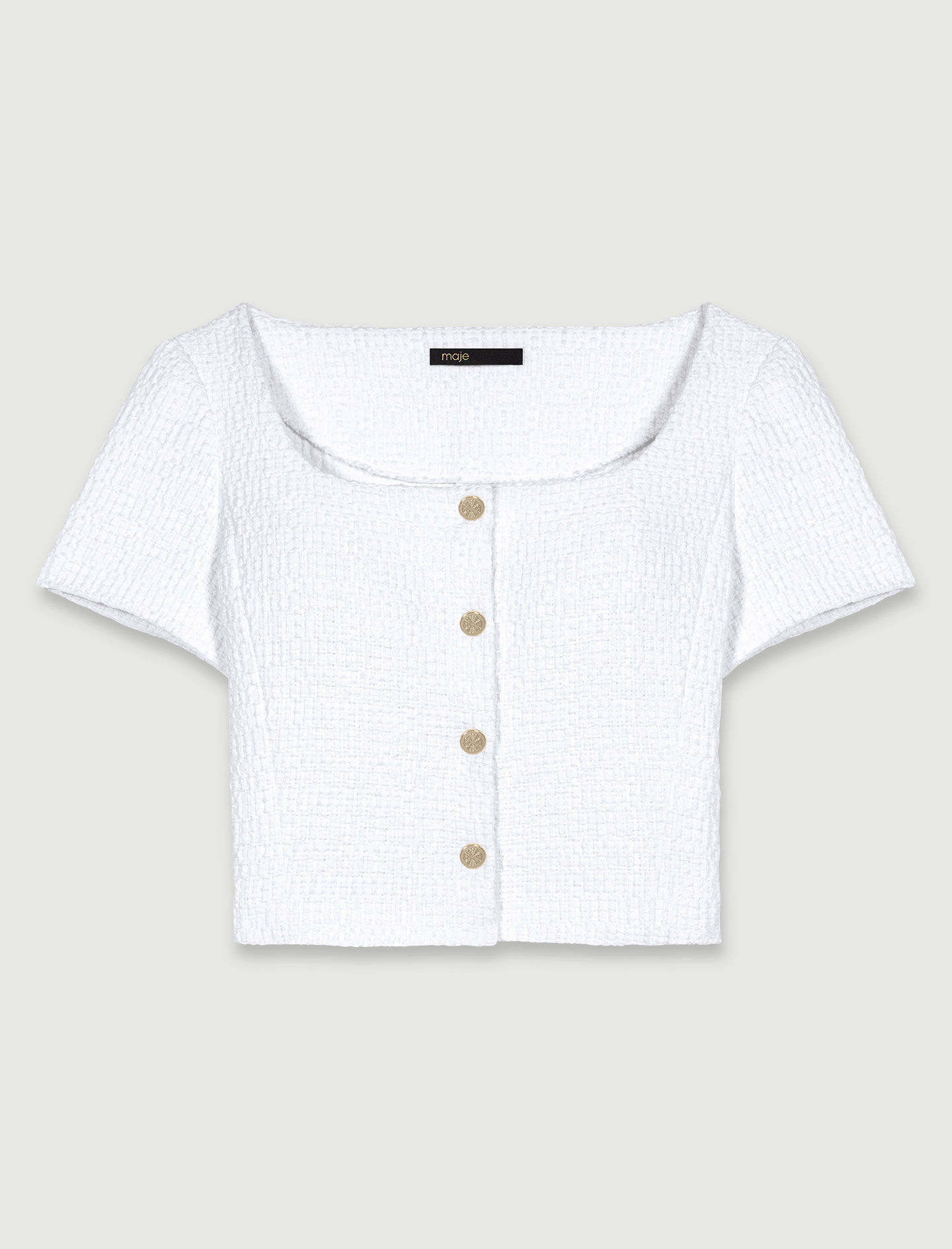 Tweed top - Onbewerkt