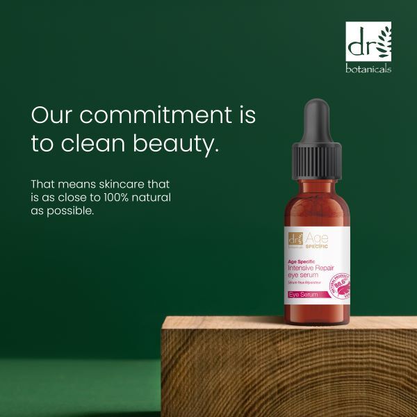 Siero contorno occhi intensivo riparatore specifico per età Dr Botanicals 15 ml