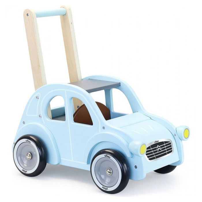 Laufwagen – Vilac – Citroën 2CV – Holz – Rot – Gemischt