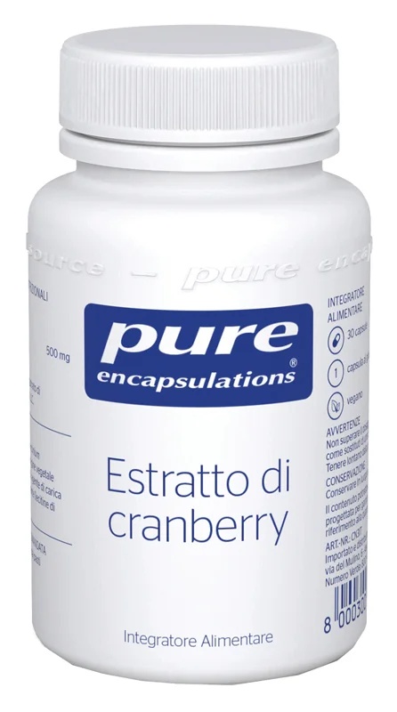 CONNEXION PROPRE Encapsulation propre Estr Canneberge 30