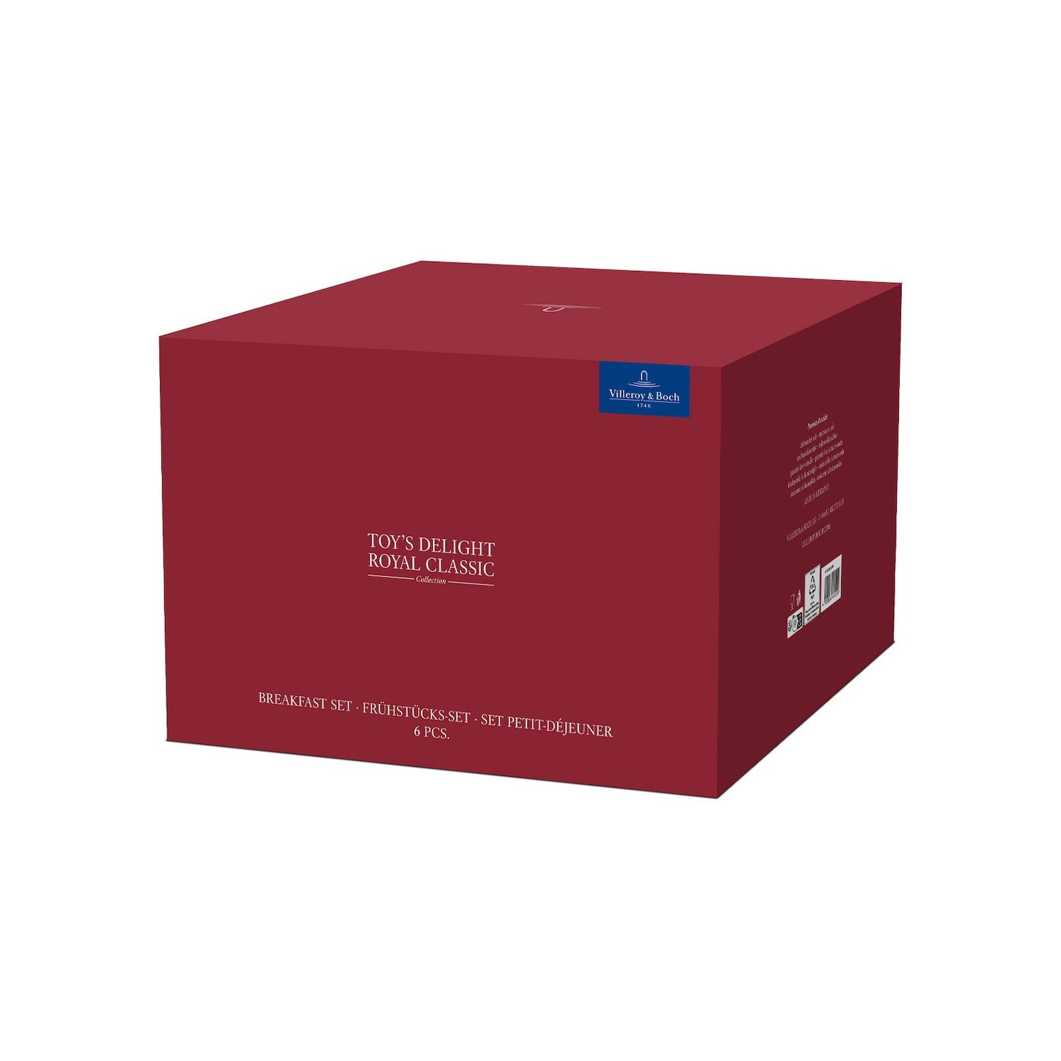 Villeroy & Boch 6 dalių „Toy's Delight Royal Classic“ pusryčių rinkinys