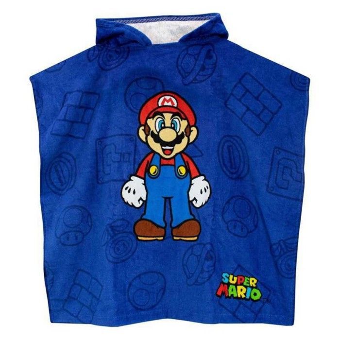 Poncho de baño de Super Mario Bros Nintendo