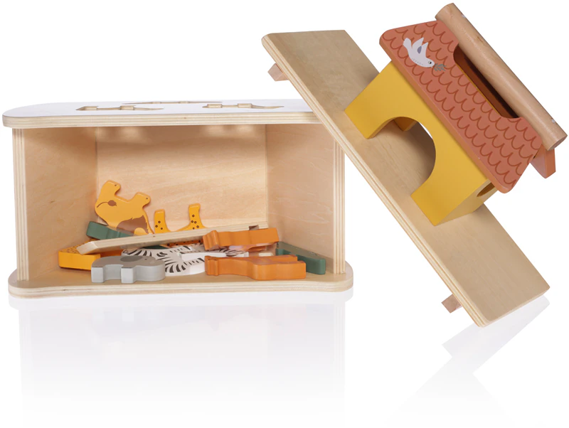 Zopa Arca de Madeira - brinquedo educativo de madeira