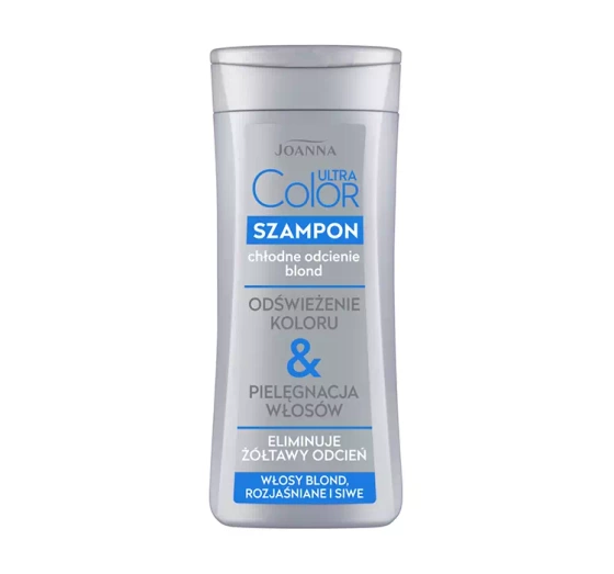 Joanna Ultra Color szampon do włosów chłodne odcienie blond 200ml