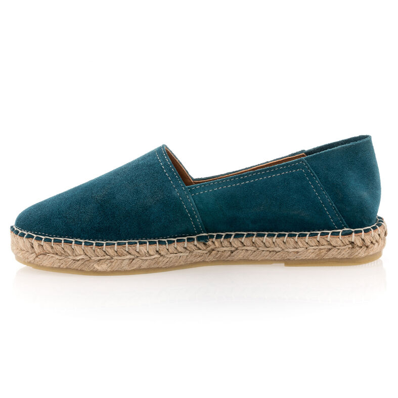 Grüne Damen-Loafer/Bootsschuhe
