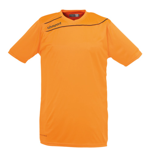 Stream 3.0 Camiseta Mc Naranja Fluor/negro Uhlsport