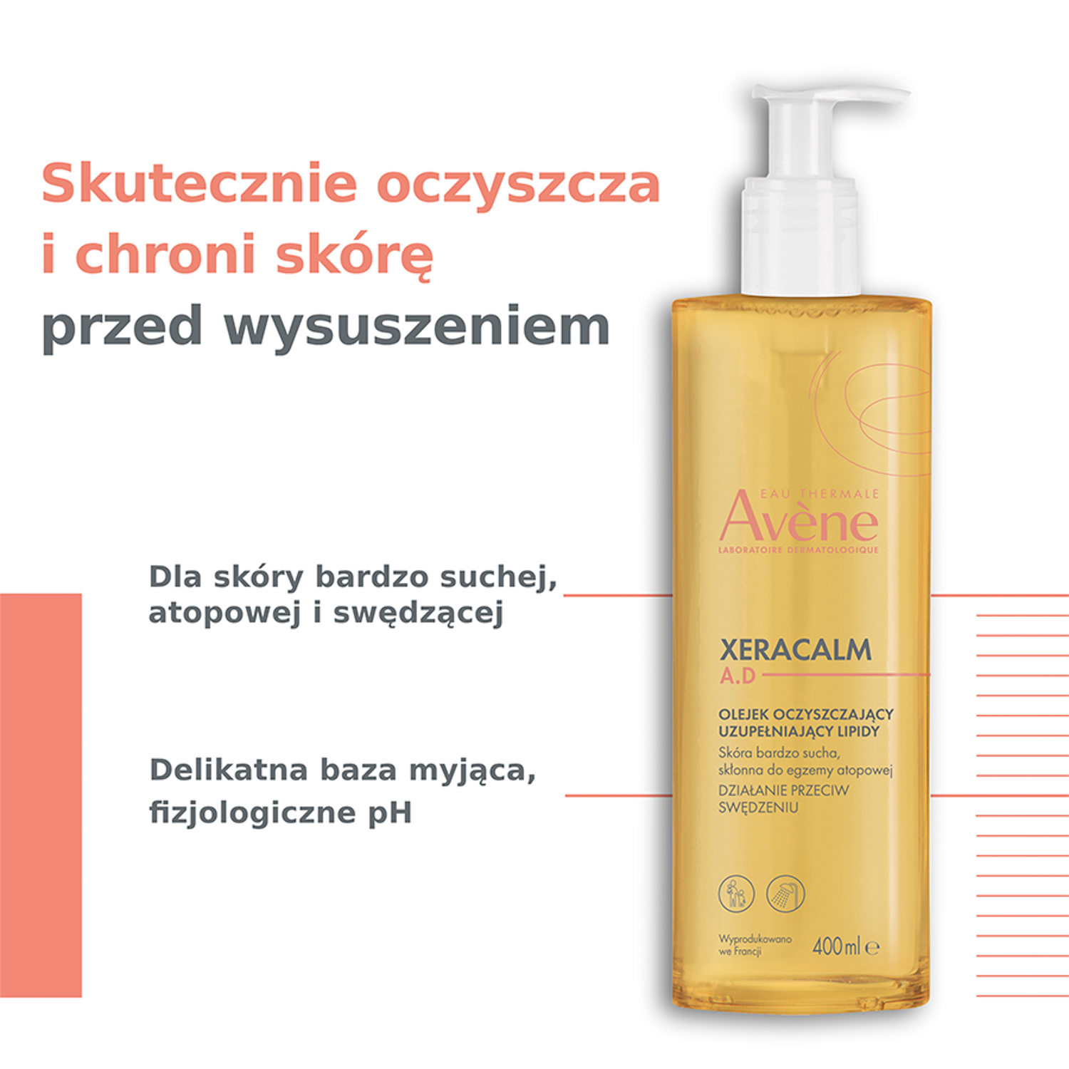 Olio corpo Avène 400 ml