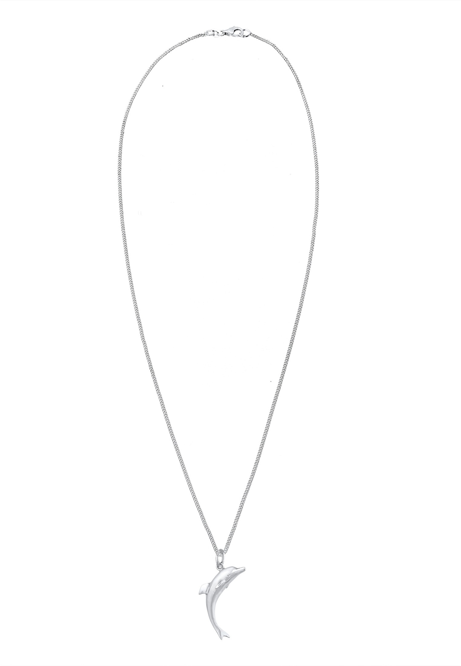 Elli Femmes Pendentif Dauphin Ludique en Argent Sterling 925