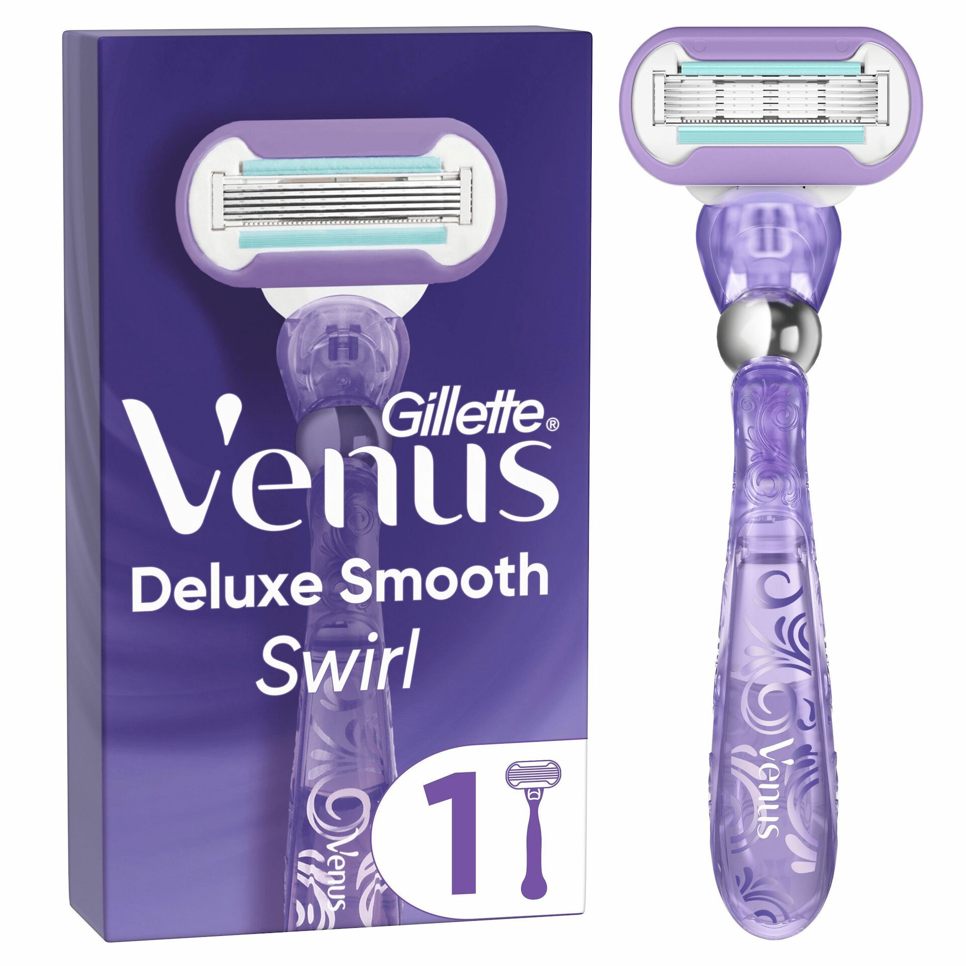 Deluxe britvica s glatkim spiralnim efektom - Venus