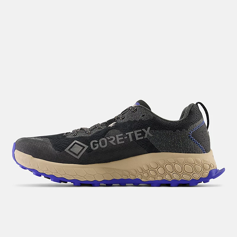 Ανδρικά Παπούτσια Fresh Foam X Hierro v7 Gore-Tex® – Μαύρα με Θαλασσί