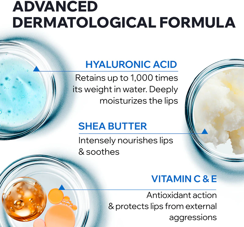 Batom hidratante Uriage Xémose, bálsamo labial calmante