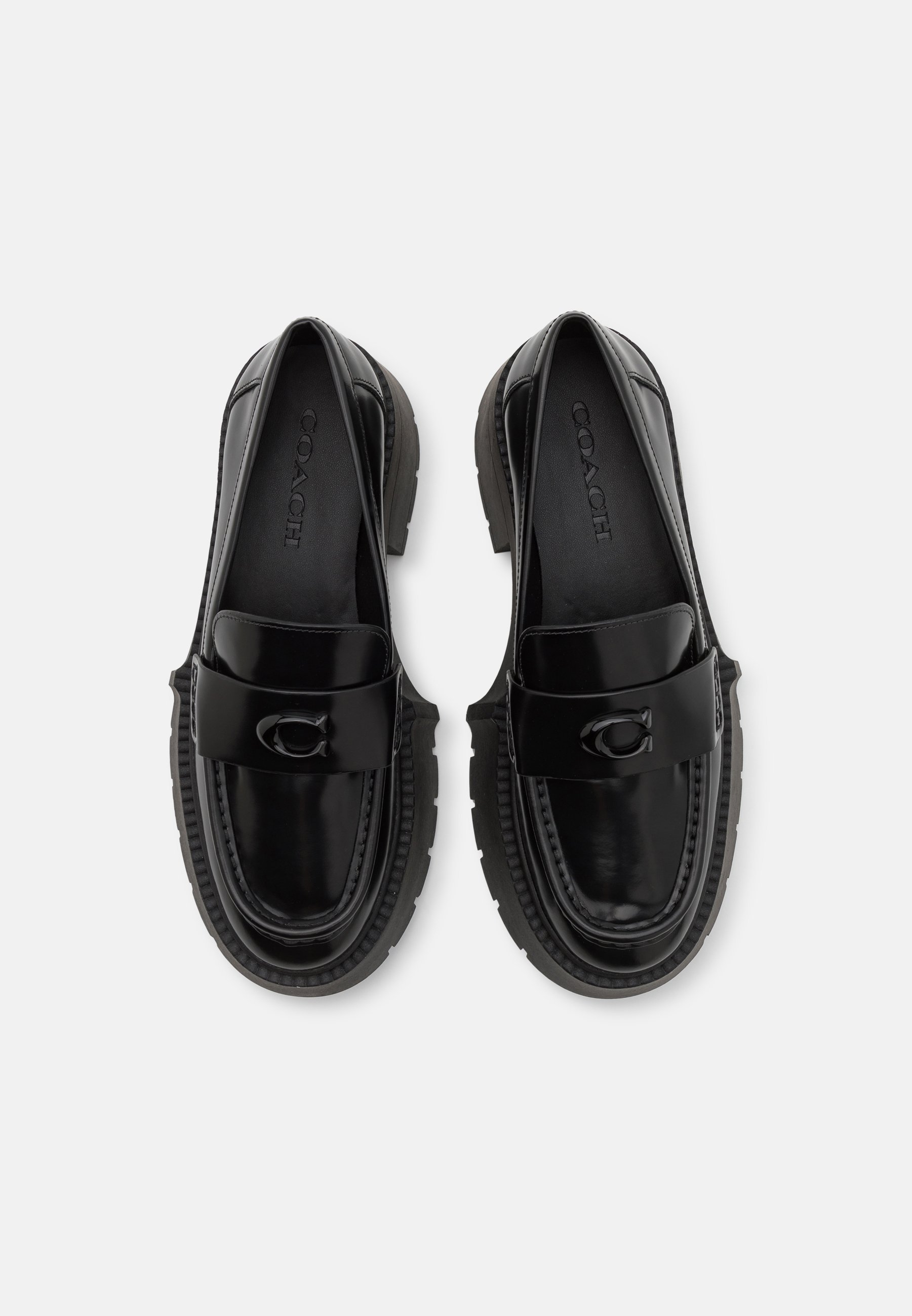 COACH LEAH PLATFORM - Plateauhakken - zwart