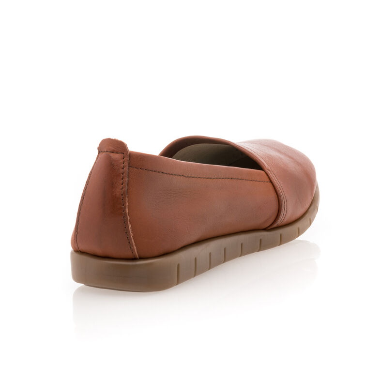 Bruna loafers/båtskor för kvinnor