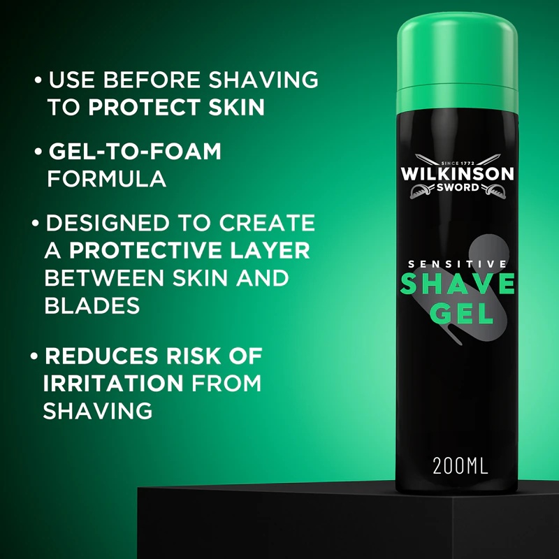 „Wilkinson Sword Sensitive“ skutimosi putos vyrams