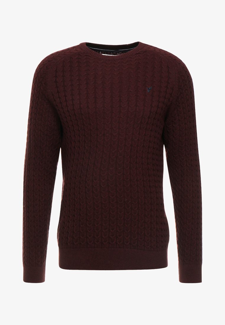 Pier One Jumper - gemêleerd bordeauxrood