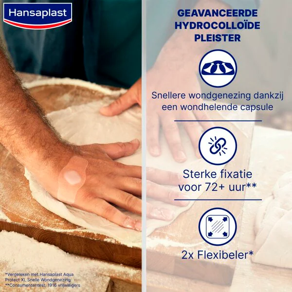 Pansements hydrocolloïdes Hansaplast Expert+ pour une protection seconde peau<br>Dispositif médical - 6 unités