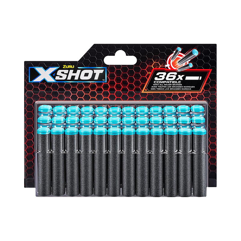 X-Shot dartpilar 36-pack, X-shot