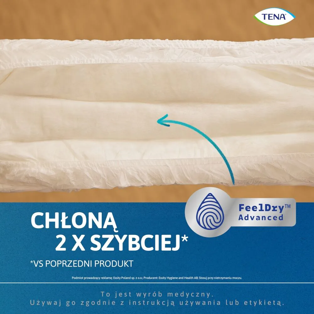 Tena Proskin Pants Plus Majtki Chłonne Rozmiar L, 30 Sztuk
