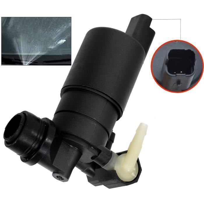 Front and rear windshield washer water pump for Peugeot 106, 107, 207, 208, 307, 308, 407, 508, 807, 1007, 3008, 5008, Partner, Tepee, Combi, Label