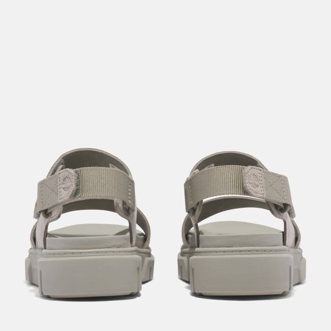Sandalo a Doppia Fascia Greyfield da Donna in                beige