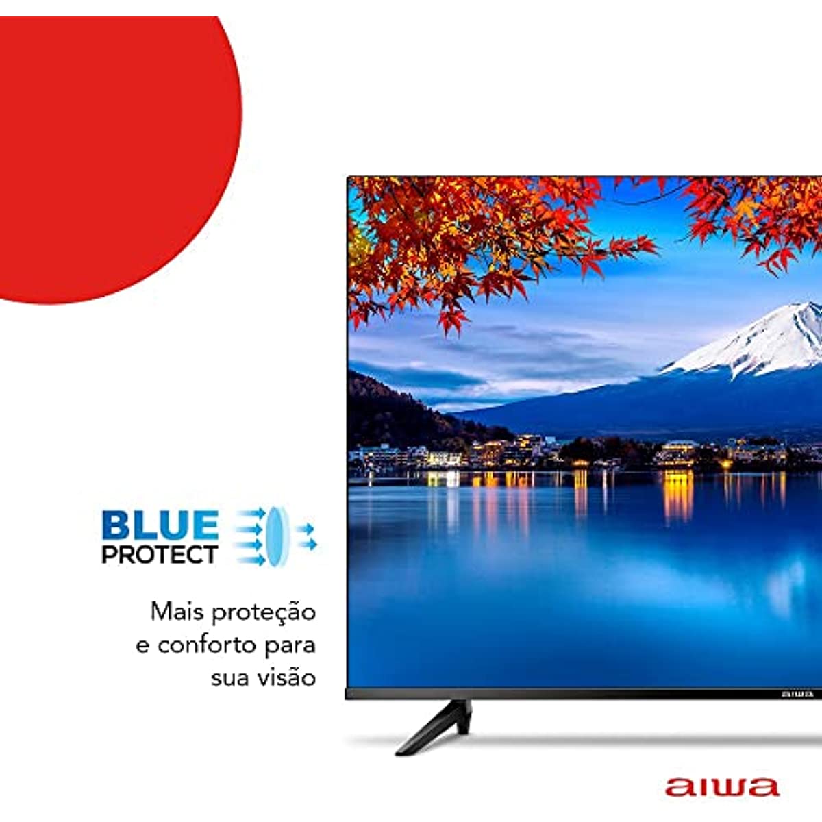 SmartTV Aiwa 50” 4K, Ultra-Thin Edge, HDR10, Dolby Audio – AWS-TV-50-BL-01 50
