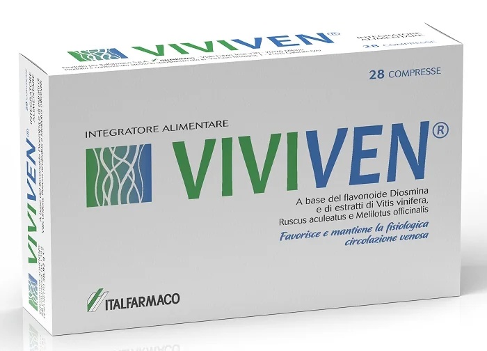ITALFARMACO Viviven 28 tabletten verbeteren de microcirculatie.