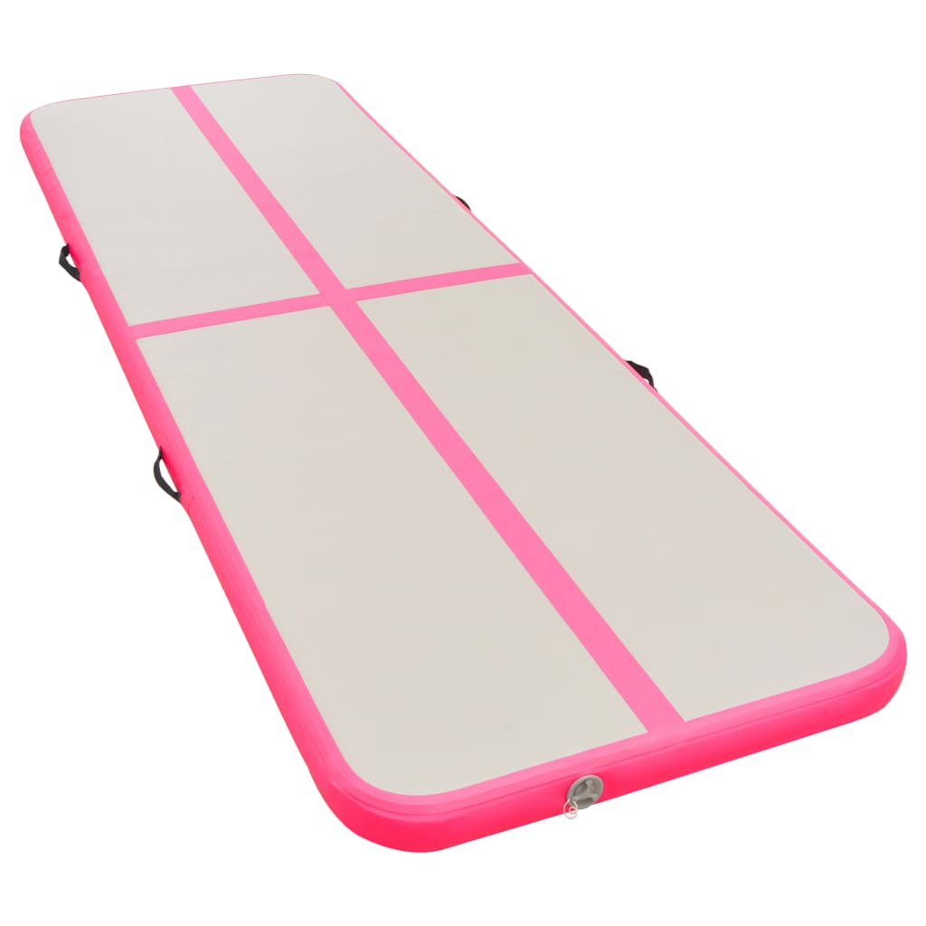 Saltea gonflabilă de gimnastică Vidaxl cu pompă 500x100x10 cm