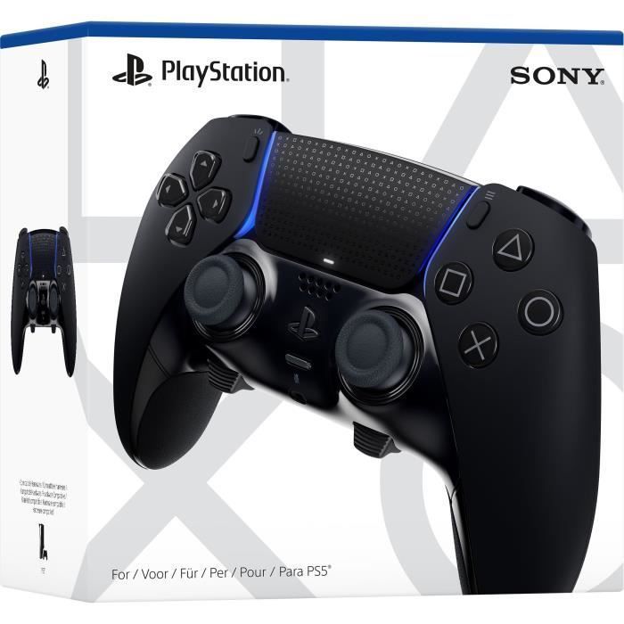 Controle sem fio DualSense Edge™ - Preto Meia-noite | PS5 e PC