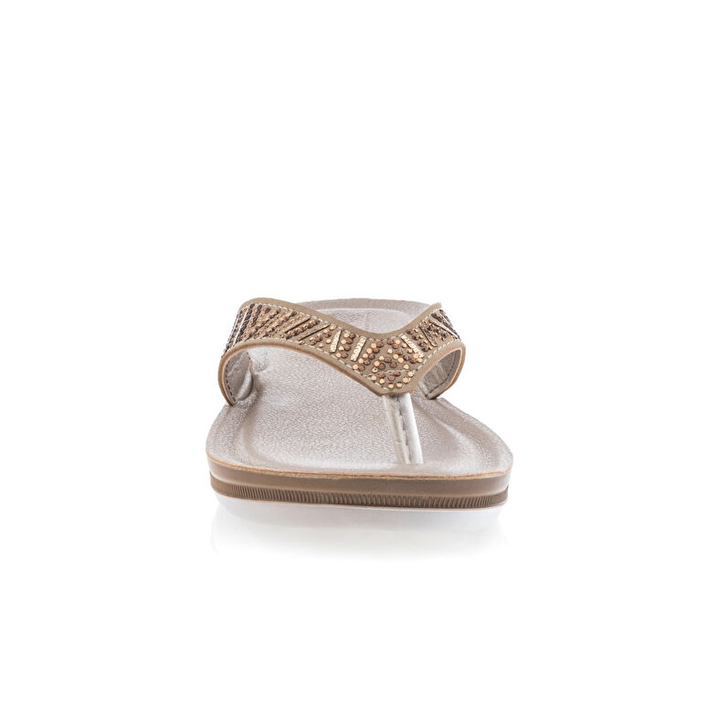 Bruine teensandalen voor dames