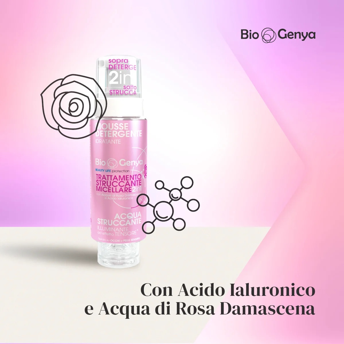 BIOGENYA Micellaire waterzeep Biogenya 250 ml