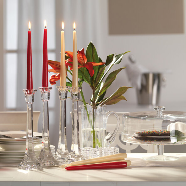 Velas Spitz, cor bordô, 50 unidades.