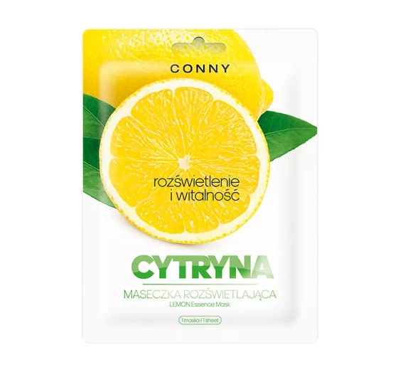 Conny maseczka rozświetlająca do twarzy z cytryną