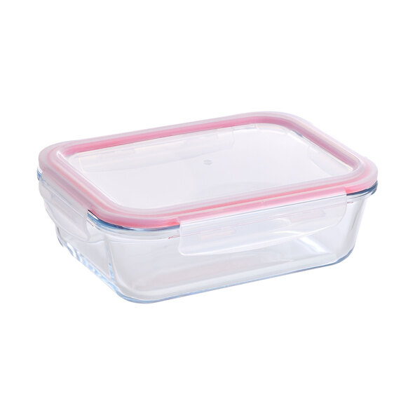 Rechthoekige voedselcontainers, set van 6