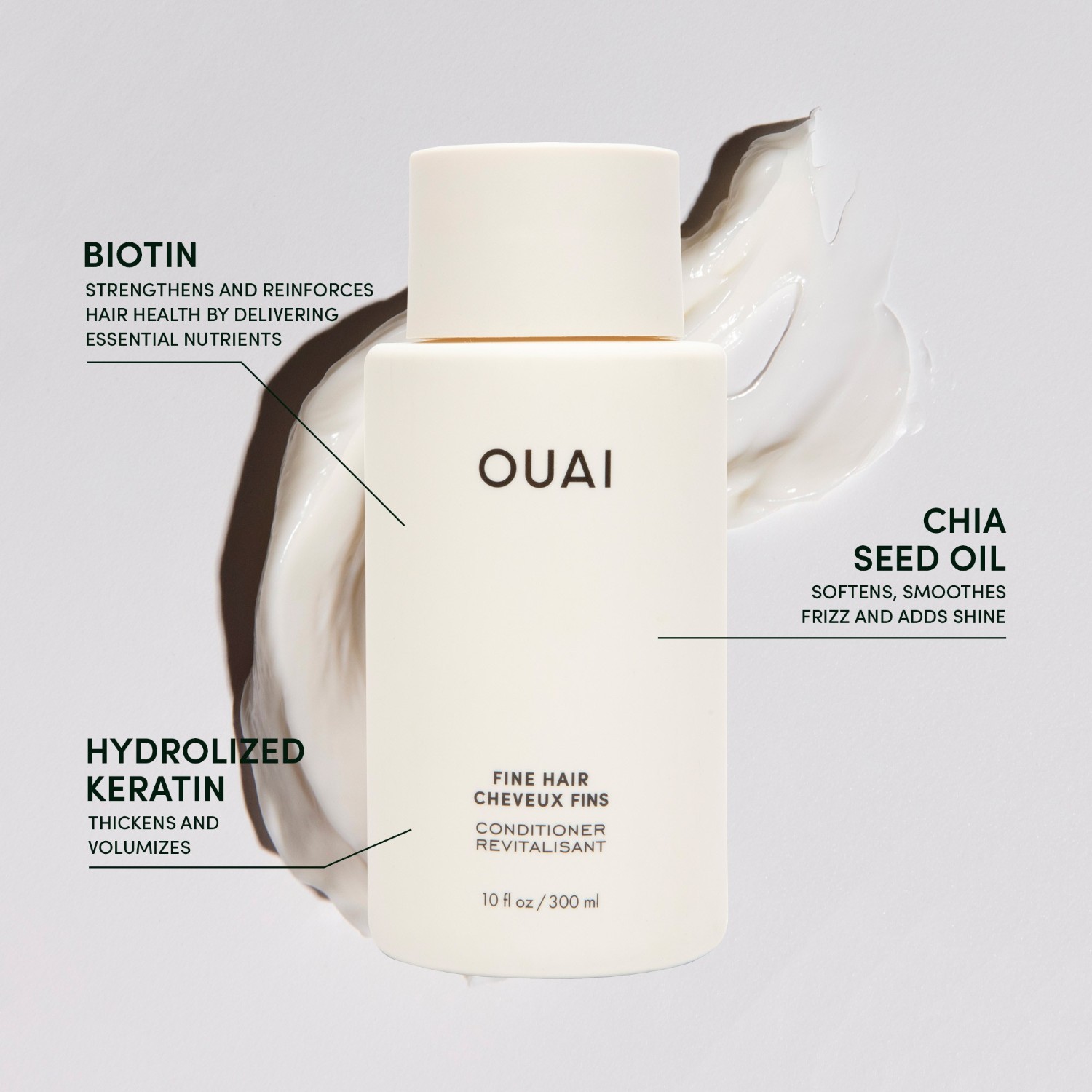 Ouai regenerator za tanku kosu – 89 ml