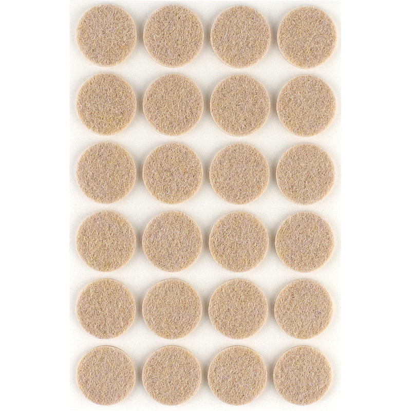Tiradores para muebles, 72 unidades, ø 19/25/30 mm, color beige.