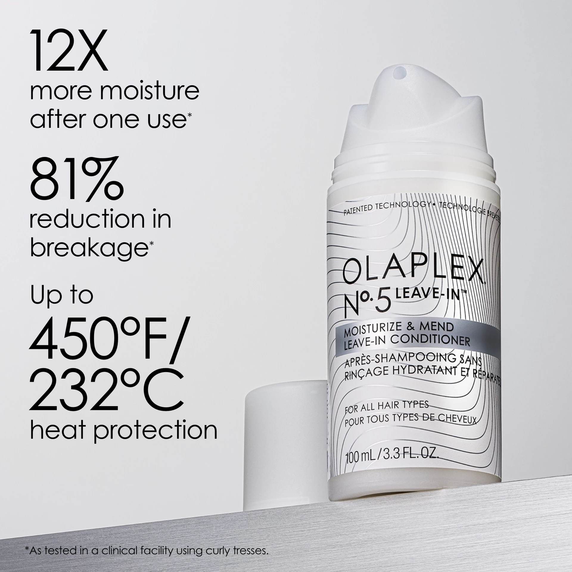 Nr. 5L Balsam de păr hidratant și reparator fără clătire 100 ml - Olaplex
