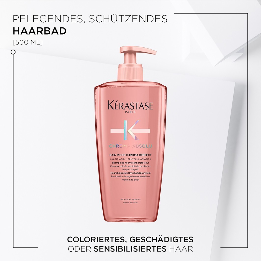 Kérastase šampon za lase Chroma Absolu Bain Riche Chroma Respect - 500 ml