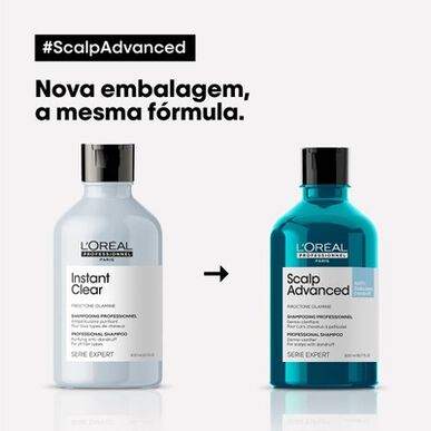 L'Oréal Professionnel Serie Expert Scalp Advanced Pelliculaire Schampo Lugnande torr och fet hårbotten Anti-mjällschampo 300 ml 300 ml