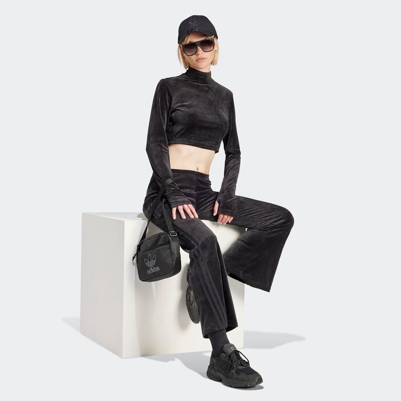 Terciopelo de manga larga
