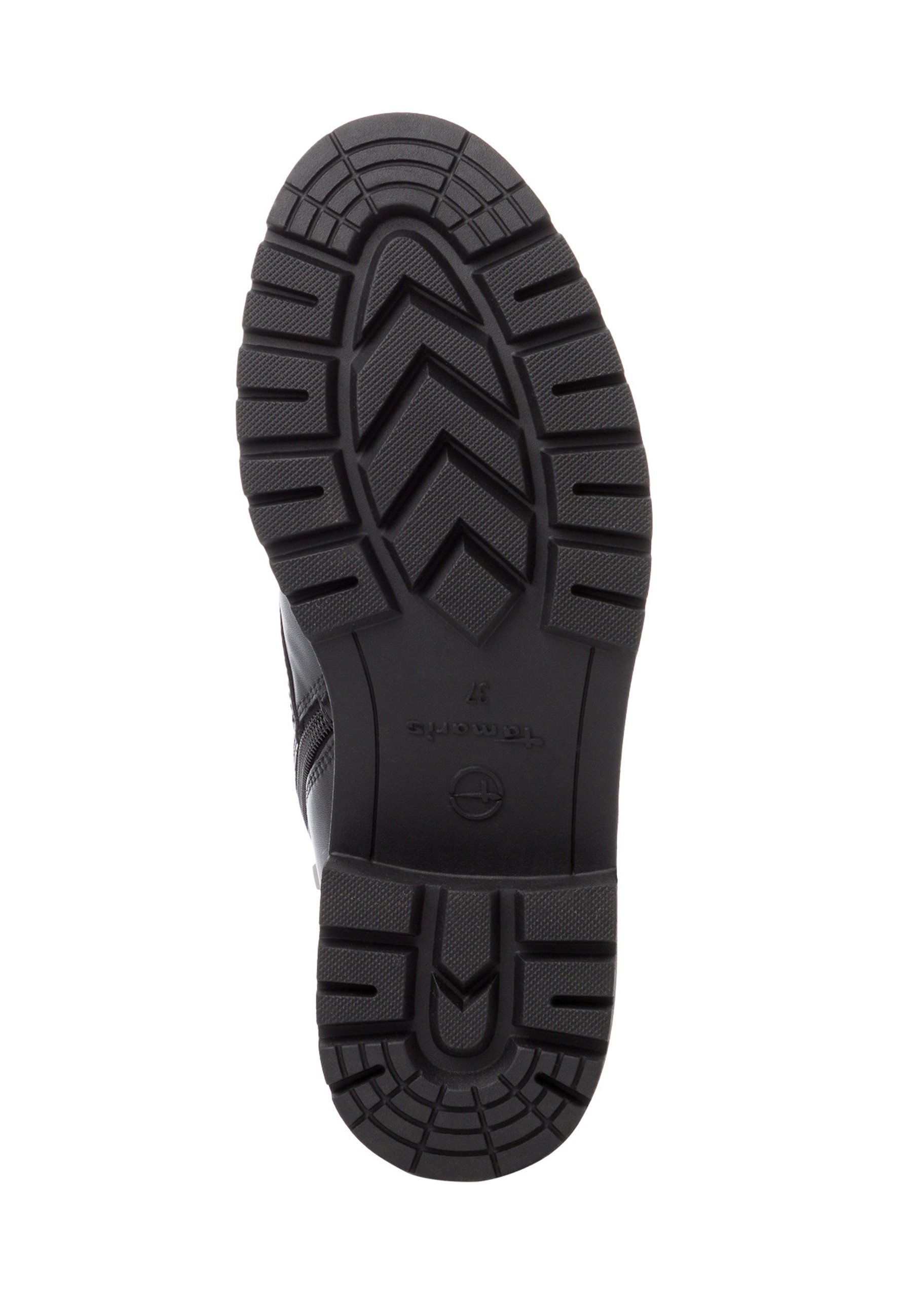 Tamaris veterschoenen - zwart