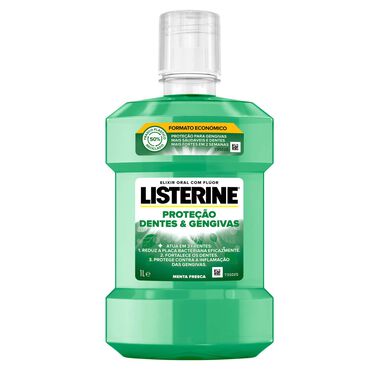 Listerine suuvesi hampaille ja ikenille, mintun maku, 1000 ml