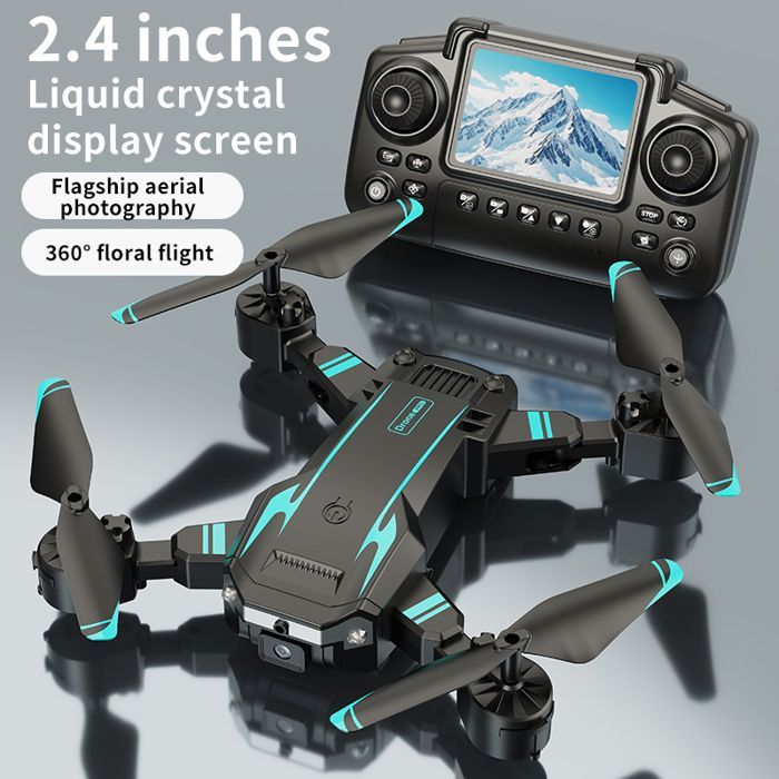 Professionel S6 drone, HD MAX gult dobbelt 8K kamera, optisk flow, 5G kontrolskærm, forhindringsundgåelse, quadcopter APRON