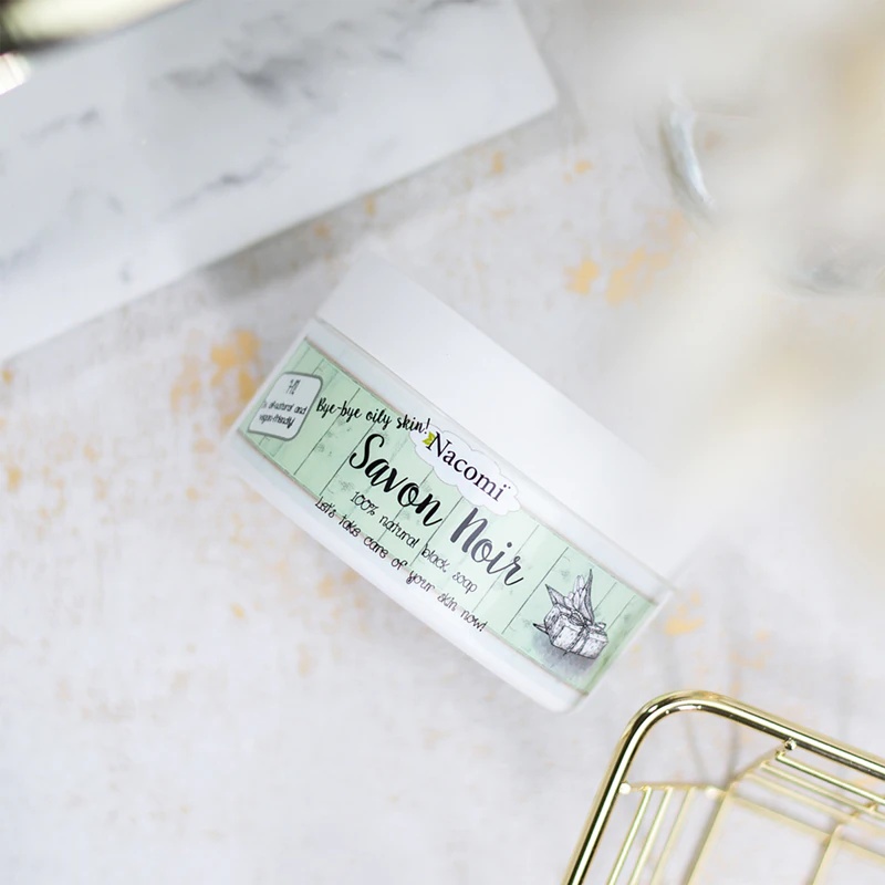 Nacomi Bye-Bye Oily Skin! Црни сапун за лице и тело